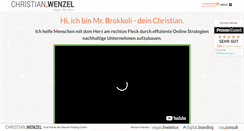 Desktop Screenshot of christian-wenzel.com